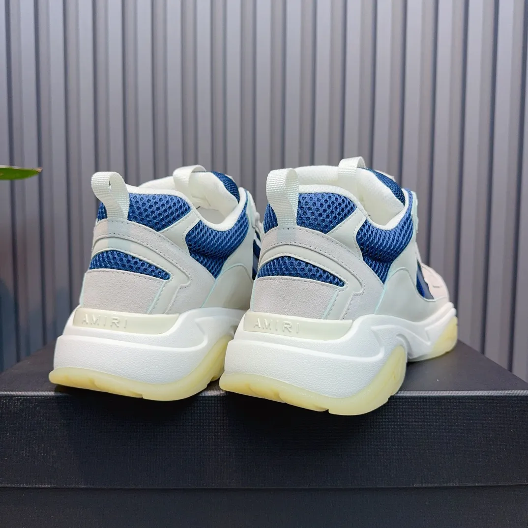 Men's shoes 💰740💰 AMIRI AMIRI fashion brand hot sale 🔥 Available all year round ✅ Official website synchronization Imported fabrics 1⃣️ vs 1⃣️ replica, original factory special original sole, 38-45 (38.45. Non-refundable)